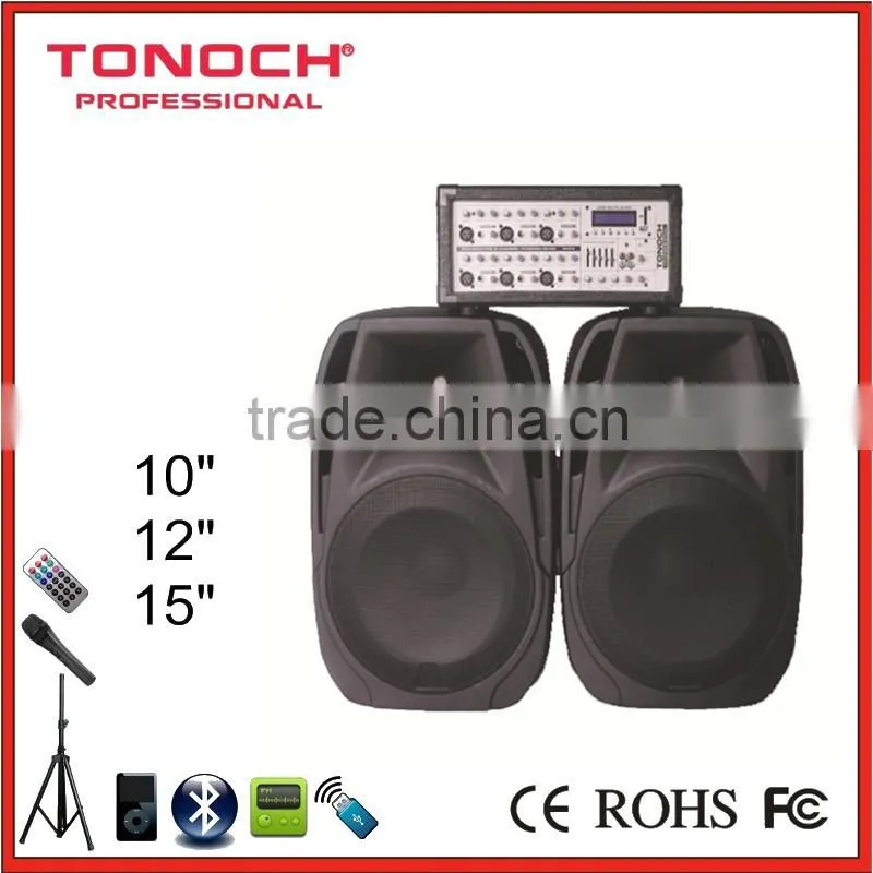 500W Big size speaker WITH MP3/USB/SD/FM/BLUETOOTH