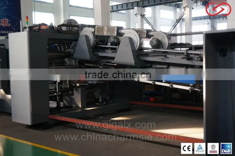 GIGA LX FGA Automatic Carton Folder Gluer Packaging Machines Online With Box Cardboard Machine