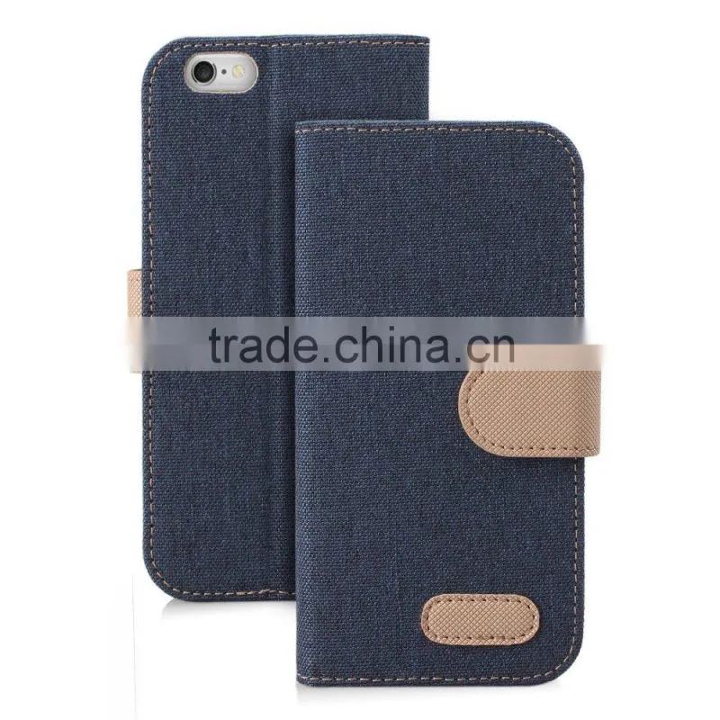 New superior quality Canvas Cell Phone Case for iphone 6