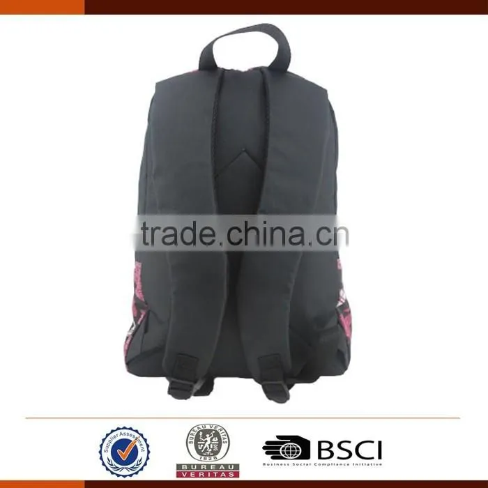 Fashion 600D Sublimation School Bags Backpack