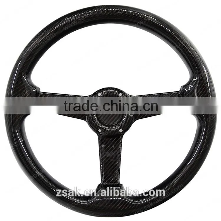 Real Carbon Fiber auto wheel driving steering wheel