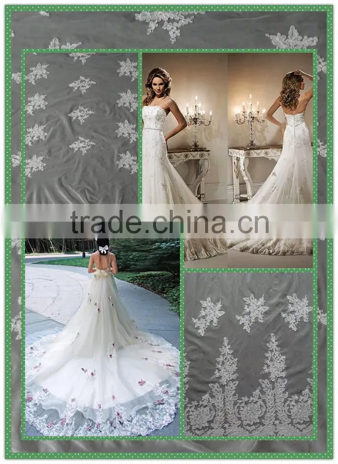 Special offer nylon spandex lace/ stretched lace for women garment APN5797