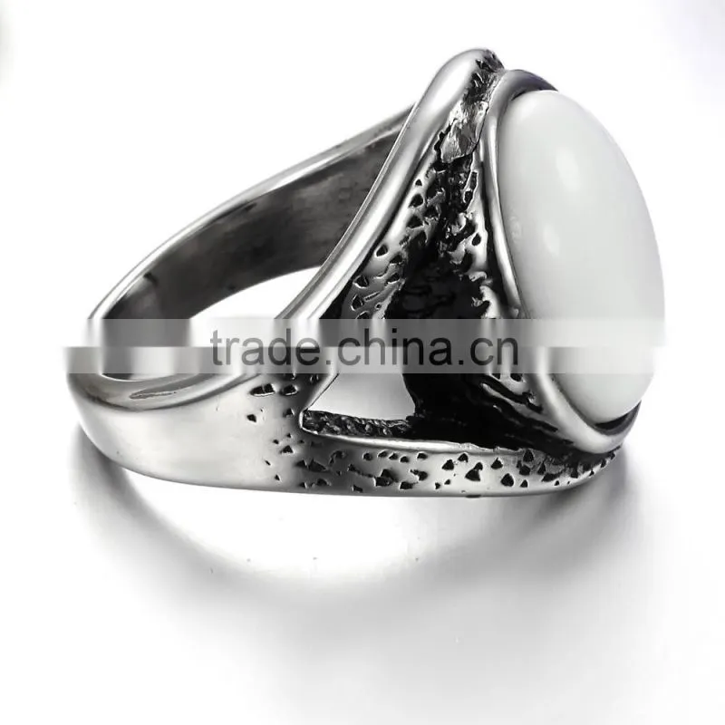 Stainless Steel Ring Manufacturer Turkish Opal Rings