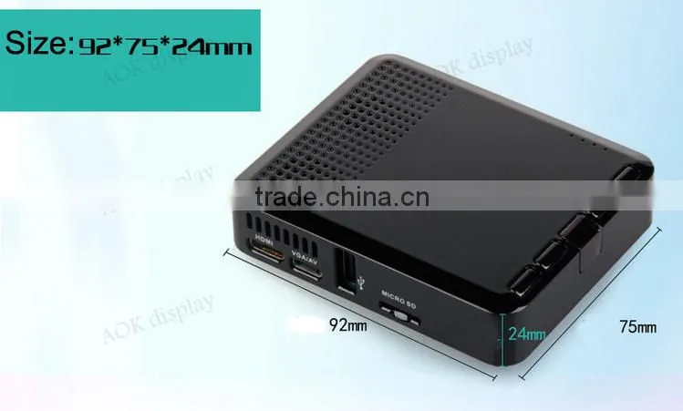 Mini Portable LED Home Theater Projector Beamer with HDMI/AV/VGA/USB DLP Projector For Video Games Movie Led Projectors