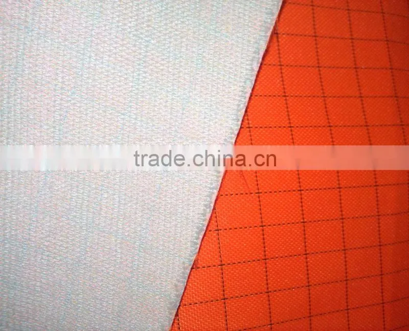 300D Multi-Layer Flame Retardant Breathable Coated Laminating Fabric with Modacrylic Tricot Lining