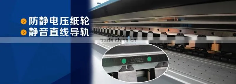 Eco solvent printer for plastic pvc wallpaper direct printing