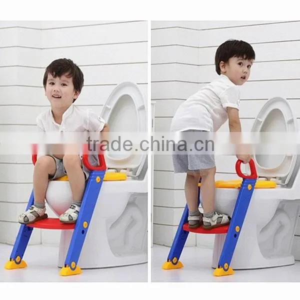 Baby toddler ladder step up potty training seat