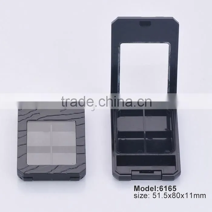 Cosmetic packaging empty 4 color eyeshadow palette