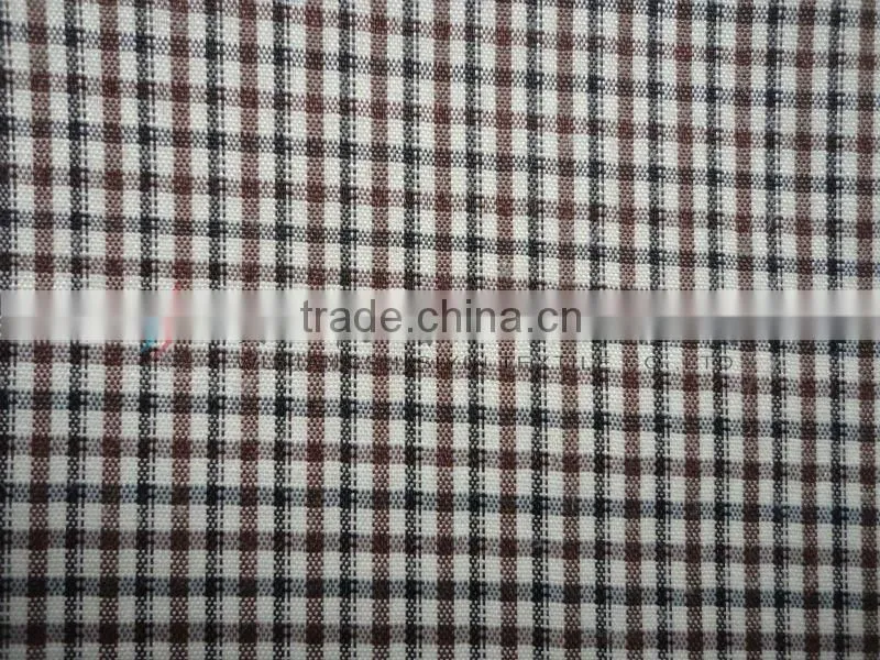Yarn Dyed Check Stripe Style Fabric For Shirt