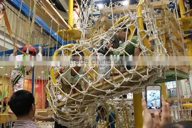 Exciting and Cheap Ropes Course Equipment, Kids Obstacle Course Equipment