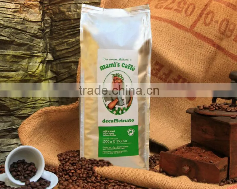 100% Arabica Decaffeinated Coffee in Bean