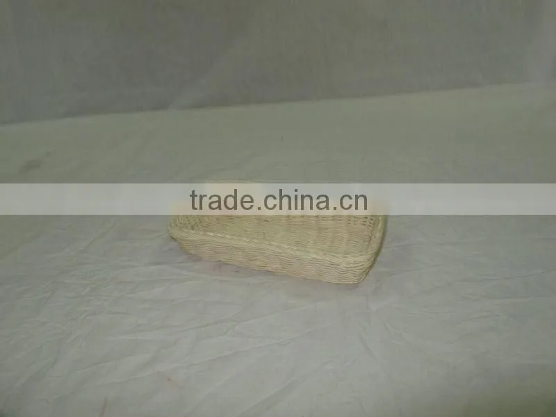2015 New Product Rectangle Water Hyacinth Basket for Home Decoration and Furniture