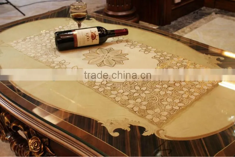 40cm x 84 cm rectanbgle PVC lace doilies placemat