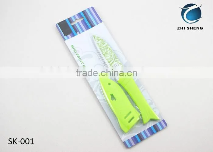 4" small paring knife with bottle opener