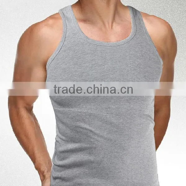 Sleeveless Black Shirt/Top Big and Wide Singlets /Sports Singlets (lyt010133)