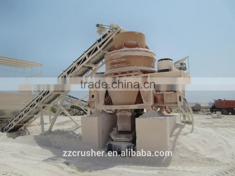 Advanced Double-pump Oil Lubrication System VSI Sand Making Mchine for Sale