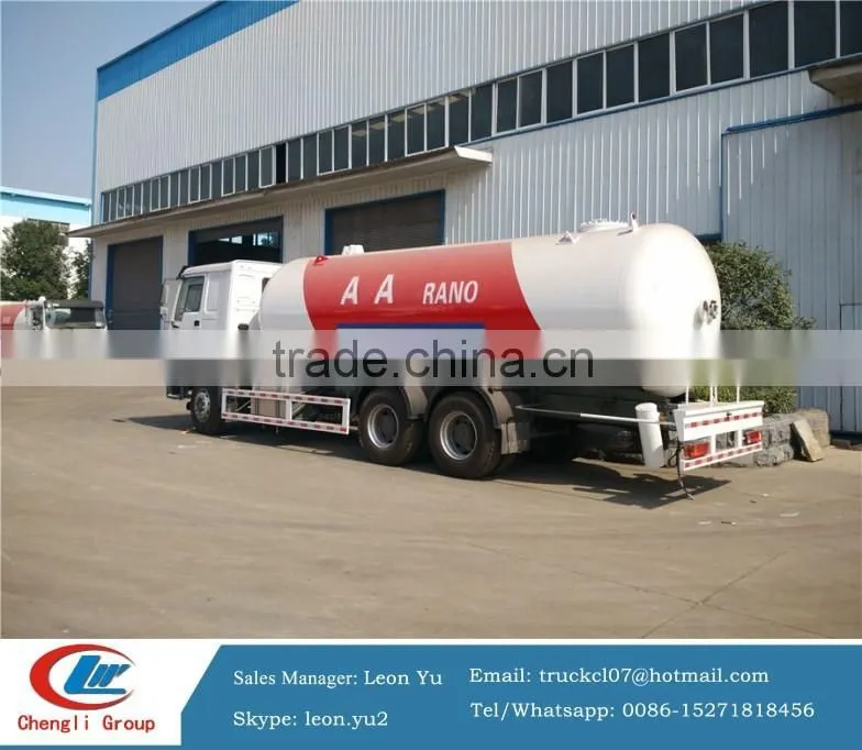 10Tons LPG truck and transport tank for Nigeria