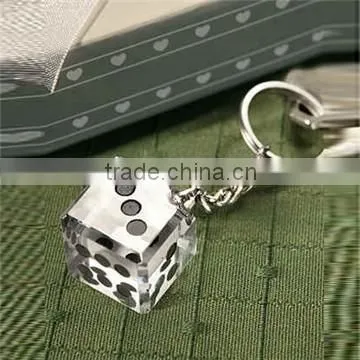 Crystal glass engraved ballet dancer key chain for sports souvenirs dancing gifts