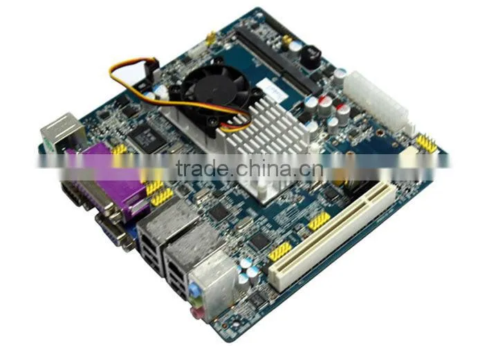 6 COM ASL D525 Dual Gigabit LAN BT POS cafes soft route dedicated ITX motherboard