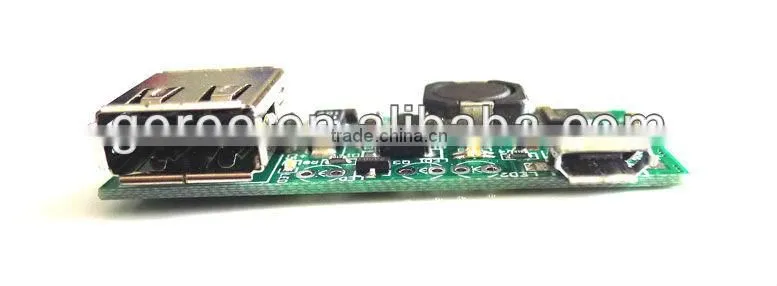 DC DC converter 5V micro usb to 3.7V Lithium ion battery charger input 5V USB output power supply