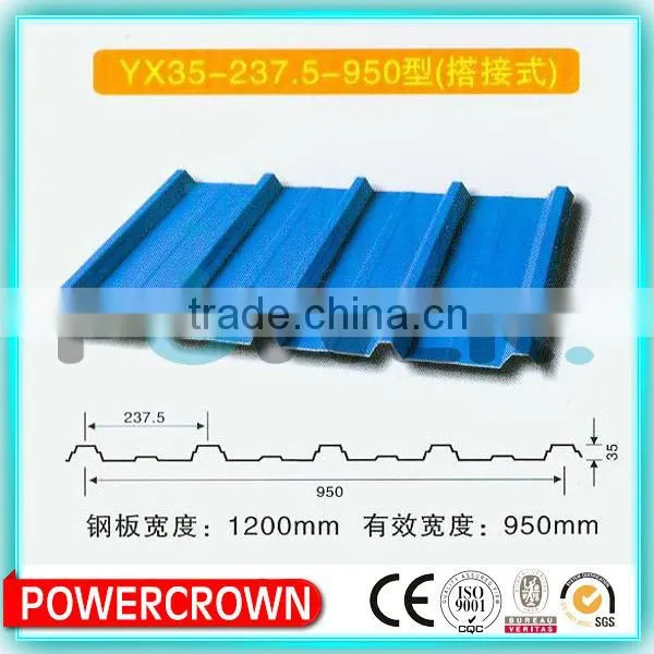 Aluminum roofing sheet