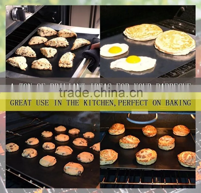 Easy BBQ Grill Mat Bake NonStick Grilling Mats