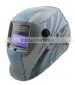 Black nylon protective helmet
