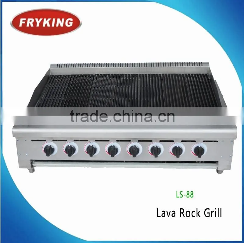 Even Heated Kitchen Appliance Lava Rock Gas Grill