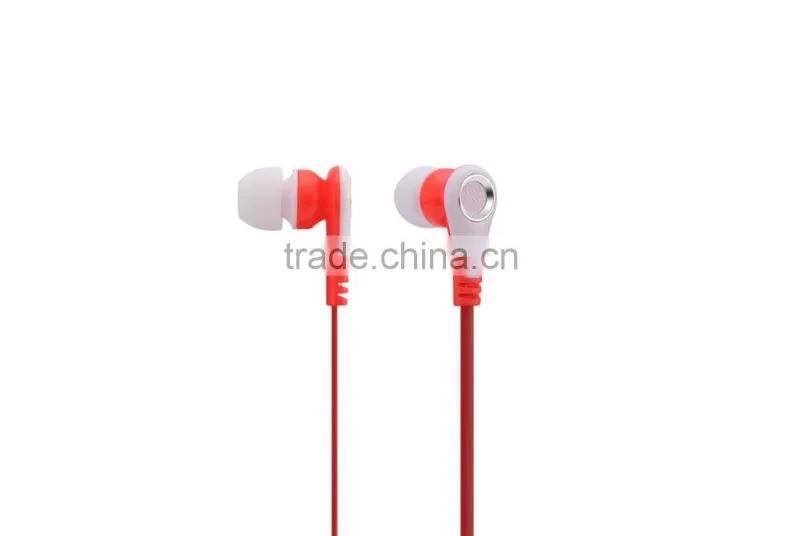 super bass stereo earphones in bulk/sports mp3 stereo headset hooks