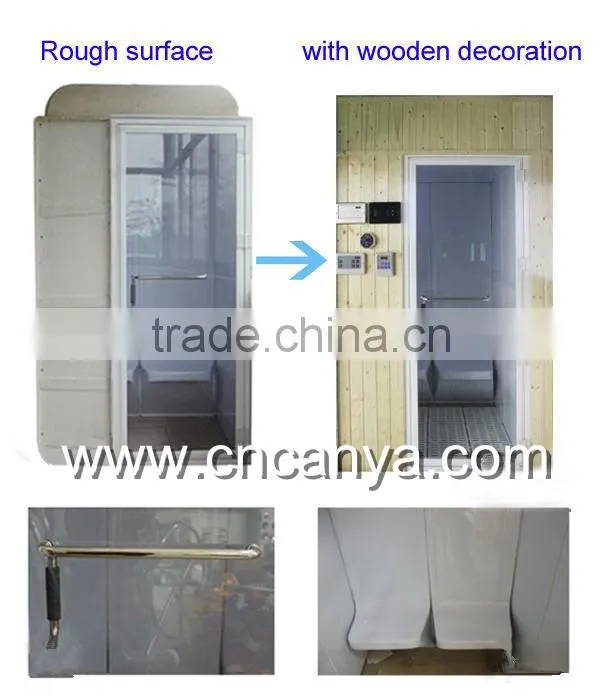 wet sauna room /sauna steam room on sale/personal steam room