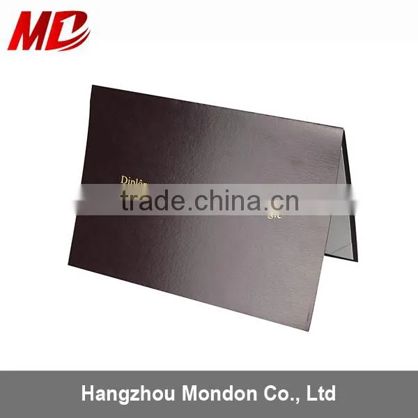 Wholesale paper material cheap certificate holder