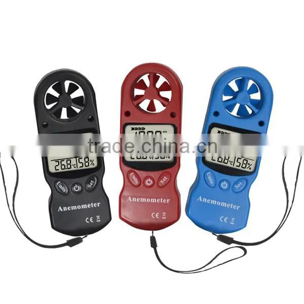 0.3~30m/S Portable Digital Wind Speed Measuring Device/Anemometer Handheld with Carry Bag