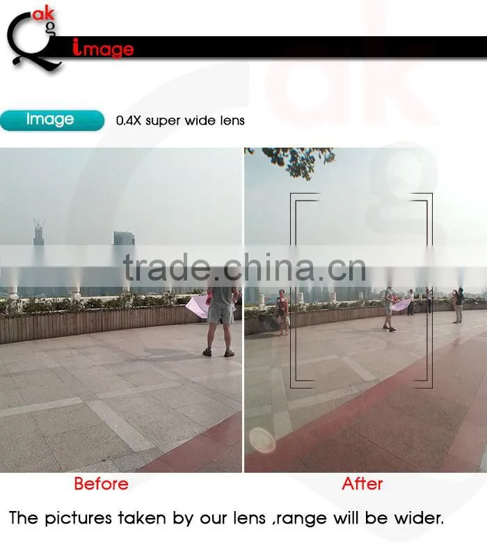 wide angle fresnel lens Commonly Used 0.4X Super Wide Angle Lens For Cell Phones