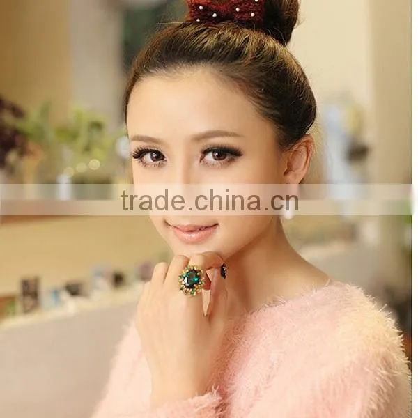 crystal design royal vintage newest diamond ring