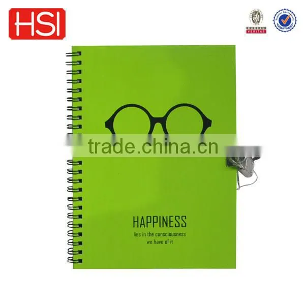 factory direct sale simple design happiness notebook