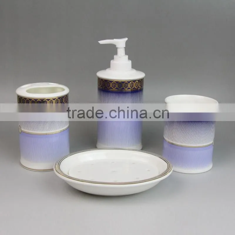 China supplier bathroom accessory, bathroom set, ceramic bathroom set