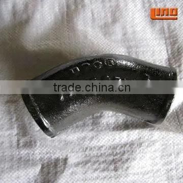 no-hub cast iron pipe fitting 1/6 bend