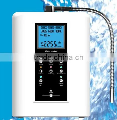 2015 Hot sale 7 Plates Commercial Alkaline Water Ionizer with cheap price
