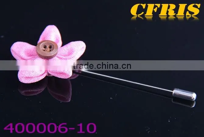 2015 New arriving star flower lapel pins