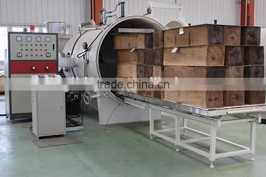 long timber plank vacuum dry kiln equipment high frequency