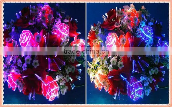 Home Interior Decoration Flower / Luminescent Rose / Colorful