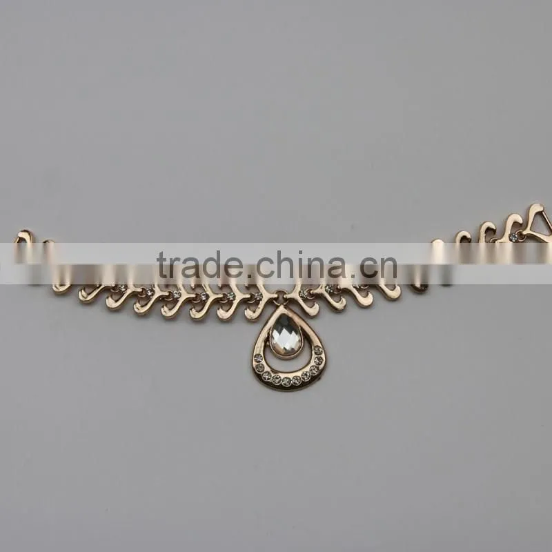 Garment accessories custom metal decoration