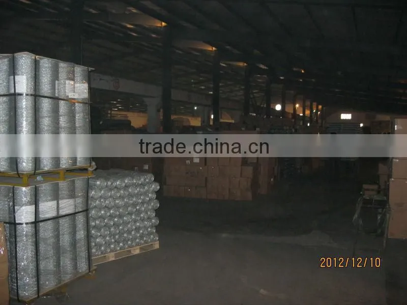 factory direct sale galvanized hexagonal weaving wire netting