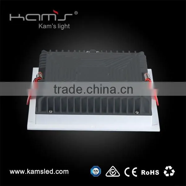 190mm cutout led downlight Die-casting aluminum material downlights