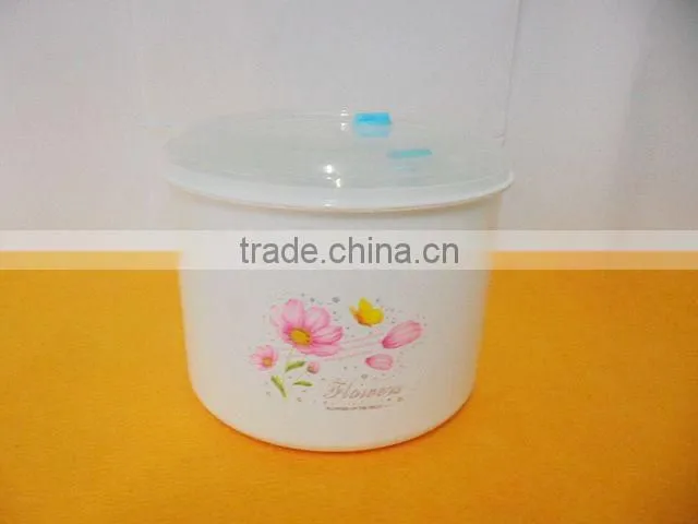 Microwave plastic bowl