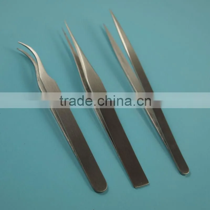 MJ-87 Long sharp tip surgical stainless steel tweezers
