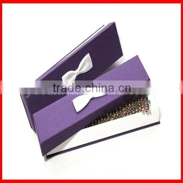 Delicate jewelry cardboard packaging boxes