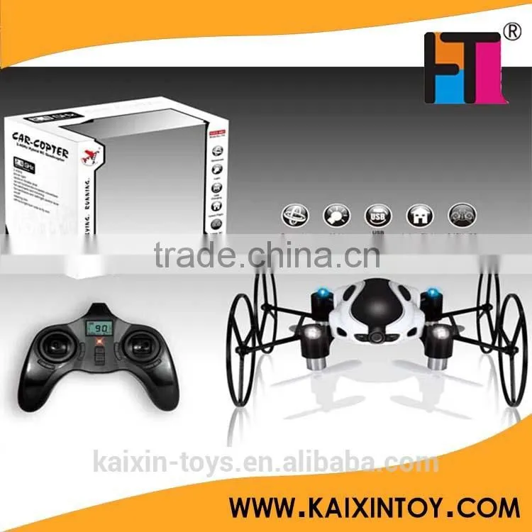 2.4Ghz 4CH wall climbing sky walker rc quadcopter kit remote control helicopter