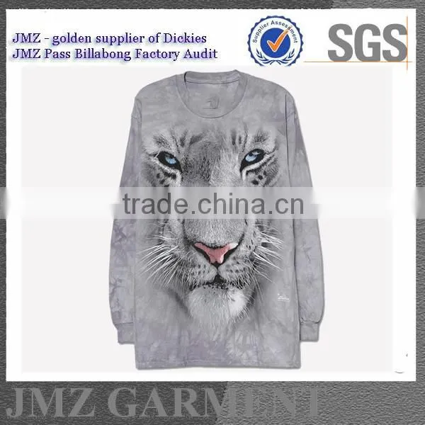 Tiger design sweater young men 's sweater fashion style made in China