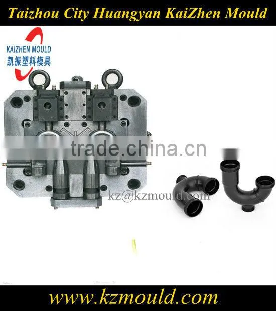 Plastic injection pipe fitting mold
